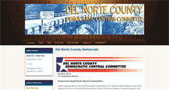 Desktop Screenshot of delnortedemocrats.com